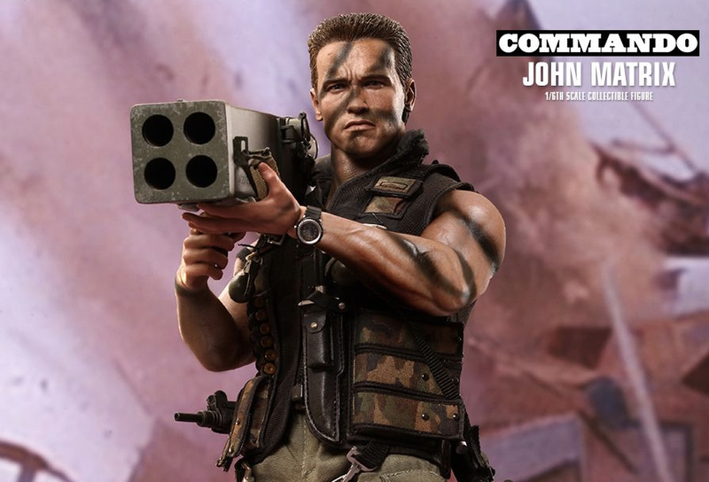 Illustration for article titled Hot Toys' Perfect Commando Figure Is Everything Great About the '80s